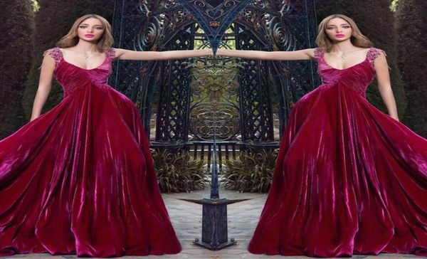 rami salamoun red prom dresses a line scoop neck lace appliques beaded velvet evening gowns formal designer party dresses6825794, Black
rami salamoun red prom dresses a line scoop neck lace appliques beaded velvet evening gowns formal designer party dresses6825794, Black