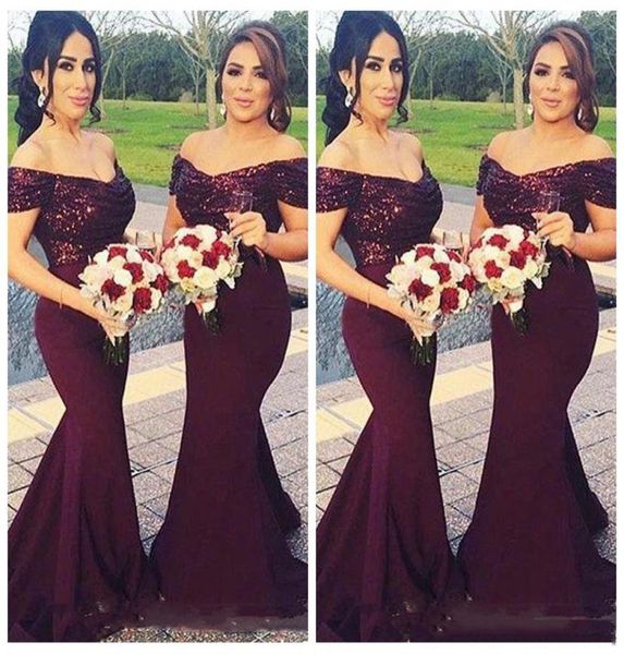 2019 burgundy sequins bridesmaid dresses off the shoulder african custom online maid of honor gowns vestidos mujer guest forma8490852, White;pink
2019 burgundy sequins bridesmaid dresses off the shoulder african custom online maid of honor gowns vestidos mujer guest forma8490852, White;pink