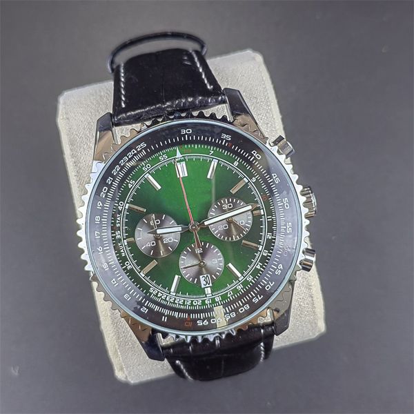 50mm designer watch luxury navitimer reloj lujo fashion multi dial work wristwatch daily men watch leather stainless steel strap simple casu, Slivery;brown
50mm designer watch luxury navitimer reloj lujo fashion multi dial work wristwatch daily men watch leather stainless steel strap simple casu, Slivery;brown