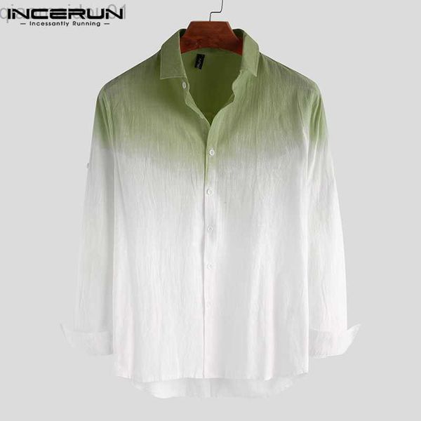 men's casual shirts 2023 men shirt cotton long sleeve tie dye gradient lapel streetwear men casual shirts spring fashion camisa masculi, White;black
men's casual shirts 2023 men shirt cotton long sleeve tie dye gradient lapel streetwear men casual shirts spring fashion camisa masculi, White;black