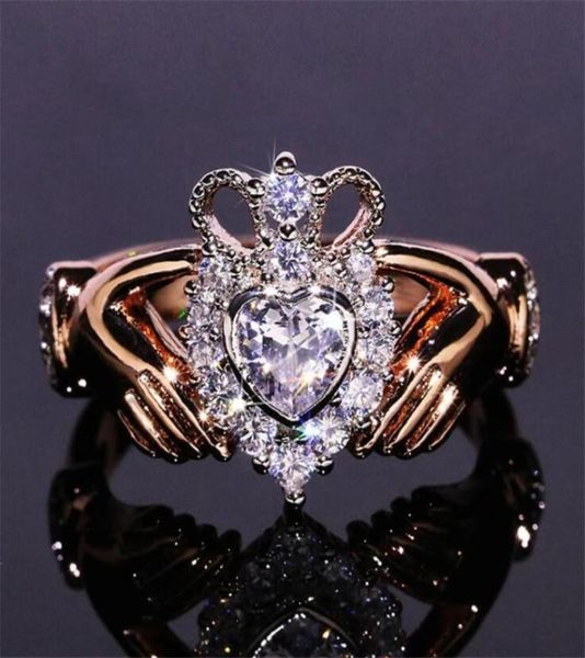 new women fashion jewelry crown wedding ring 925 sterling silverrose gold fill eternity popular women engagement claddagh ring gi94668791, Slivery;golden
new women fashion jewelry crown wedding ring 925 sterling silverrose gold fill eternity popular women engagement claddagh ring gi94668791, Slivery;golden
