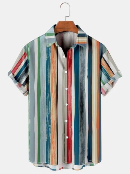 men's casual shirts shirt for men 3d striped printed casual fashion sand summer oversized clothes streetwear gothic men's hawaiia, White;black
men's casual shirts shirt for men 3d striped printed casual fashion sand summer oversized clothes streetwear gothic men's hawaiia, White;black