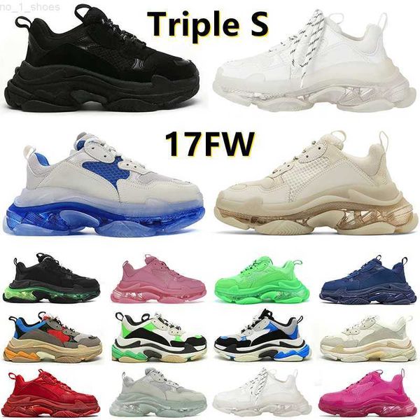 designer 17fw triple s men women casual shoes sneakers platform tan clear sole black white grey red pink blue royal neon green mens trainers
designer 17fw triple s men women casual shoes sneakers platform tan clear sole black white grey red pink blue royal neon green mens trainers