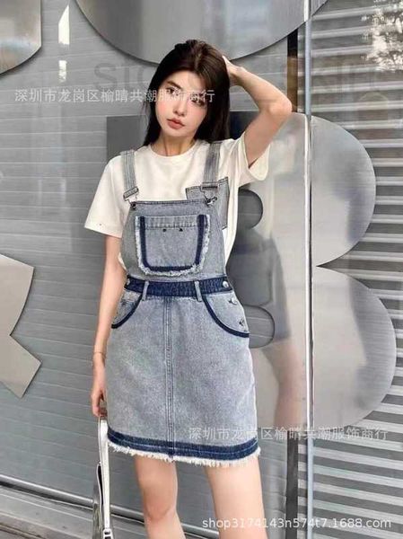 basic & casual dresses designer 23 new summer last bus contrast color triangle wash water denim strap skirt women's age reducing versat, Black;gray
basic & casual dresses designer 23 new summer last bus contrast color triangle wash water denim strap skirt women's age reducing versat, Black;gray