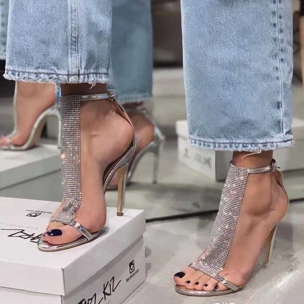 sandals ladies sandals fashion sequin high heel open toe shoes bling women modern luxury 230417, Black
sandals ladies sandals fashion sequin high heel open toe shoes bling women modern luxury 230417, Black