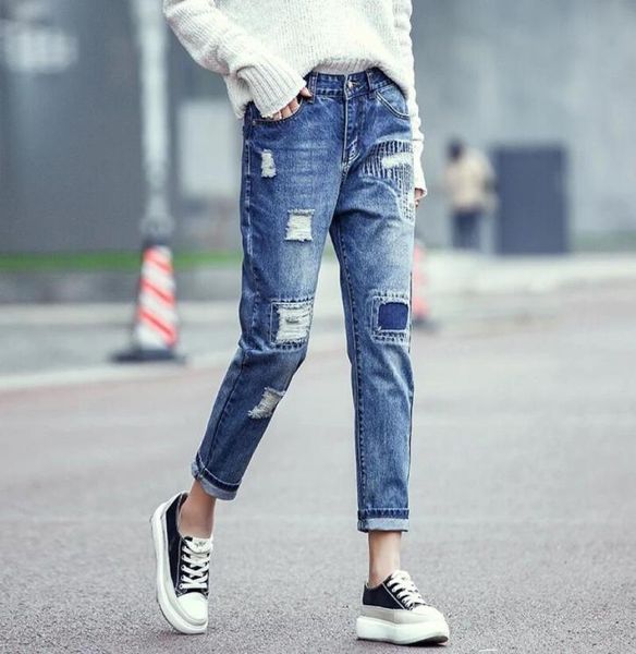 women039s jeans summer ripped pants holey patch denim high waist straight cotton woman casual3061573, Blue
women039s jeans summer ripped pants holey patch denim high waist straight cotton woman casual3061573, Blue