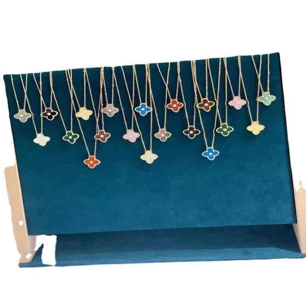 vancleei necklace 2022 new four-leaf clover necklace christmas aurora gold single flower collar chain, Silver
vancleei necklace 2022 new four-leaf clover necklace christmas aurora gold single flower collar chain, Silver