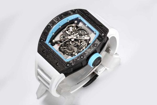 designer fantasic men wrist watch superb rm055 active tourbillon watches 79fa bbr factory high-end quality mechanical uhr ntpt all carbon fi, Slivery;brown 
designer fantasic men wrist watch superb rm055 active tourbillon watches 79fa bbr factory high-end quality mechanical uhr ntpt all carbon fi, Slivery;brown