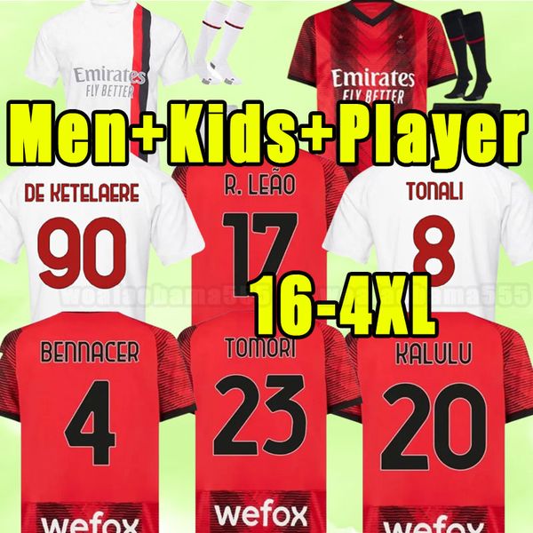 new 23 24 soccer jerseys fans player version ibrahimovic ac milans giroud r. leao bennacer kessie romagnoli calhanoglu tonali rebic 2023 202, Black;yellow
new 23 24 soccer jerseys fans player version ibrahimovic ac milans giroud r. leao bennacer kessie romagnoli calhanoglu tonali rebic 2023 202, Black;yellow