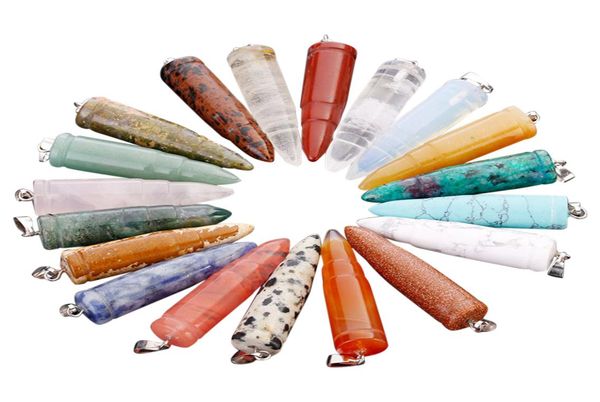 fubaoying fashion bullet pendant natural crystal agate quartz stone water drop pendant boys and girls birthday holiday gifts 3865518, Silver
fubaoying fashion bullet pendant natural crystal agate quartz stone water drop pendant boys and girls birthday holiday gifts 3865518, Silver