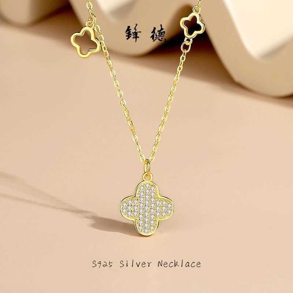 lucky four-leaf clover full diamond set zircon necklace female 925 pure silver chinese fashion collar chain
lucky four-leaf clover full diamond set zircon necklace female 925 pure silver chinese fashion collar chain