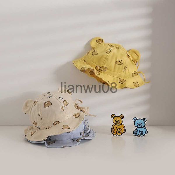 caps hats summer children bucket hat cotton cartoon bear print ear baby girls sun hat flower kids lace outdoor sunscreen fisherman bonnet x0, Yellow
caps hats summer children bucket hat cotton cartoon bear print ear baby girls sun hat flower kids lace outdoor sunscreen fisherman bonnet x0, Yellow
