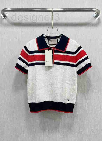 women's knits & tees designer 23 summer new commuter style elegant and style, slim age reducing contrast thread knitted short sleeves 2, White
women's knits & tees designer 23 summer new commuter style elegant and style, slim age reducing contrast thread knitted short sleeves 2, White