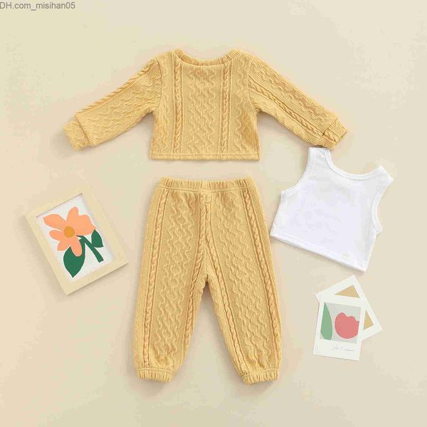 clothing sets clothing sets 3pcs kids girls autumn clothes baby long sleeve pullover short sweater vest pants casual knitwear children outf, White
clothing sets clothing sets 3pcs kids girls autumn clothes baby long sleeve pullover short sweater vest pants casual knitwear children outf, White