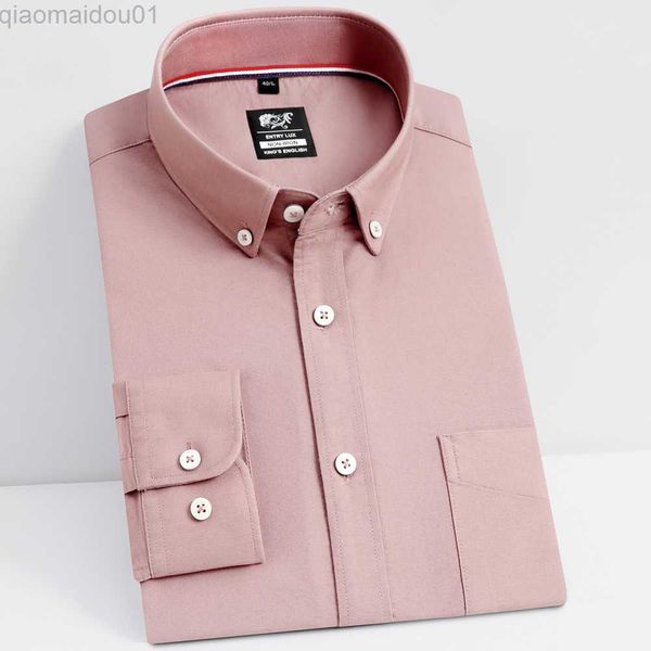 men's casual shirts 100% cotton men's long sleeve oxford casual shirts front patch chest pocket regular-fit button-down collar thi, White;black
men's casual shirts 100% cotton men's long sleeve oxford casual shirts front patch chest pocket regular-fit button-down collar thi, White;black
