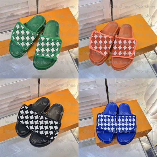 luxury v printed slides designer mens womens leather knit slipper fashion soft bottom casual indoor sandal, Black
luxury v printed slides designer mens womens leather knit slipper fashion soft bottom casual indoor sandal, Black