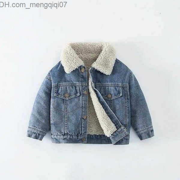 coat coat childrens denim jacket plush thickened baby winter clothes spring and autumn wear boys girls 221125 z230721, Blue;gray
coat coat childrens denim jacket plush thickened baby winter clothes spring and autumn wear boys girls 221125 z230721, Blue;gray