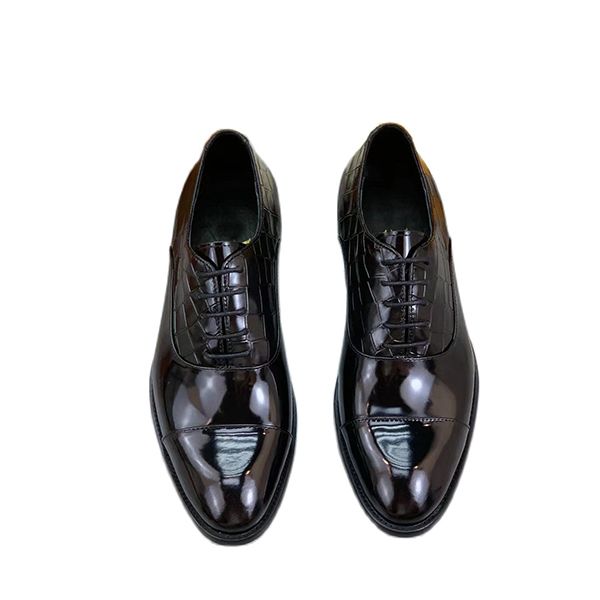with box pattern luxury men's leather shoe fashion formal wedding gentleman male designer dress shoes men mens shoes black color casual
with box pattern luxury men's leather shoe fashion formal wedding gentleman male designer dress shoes men mens shoes black color casual