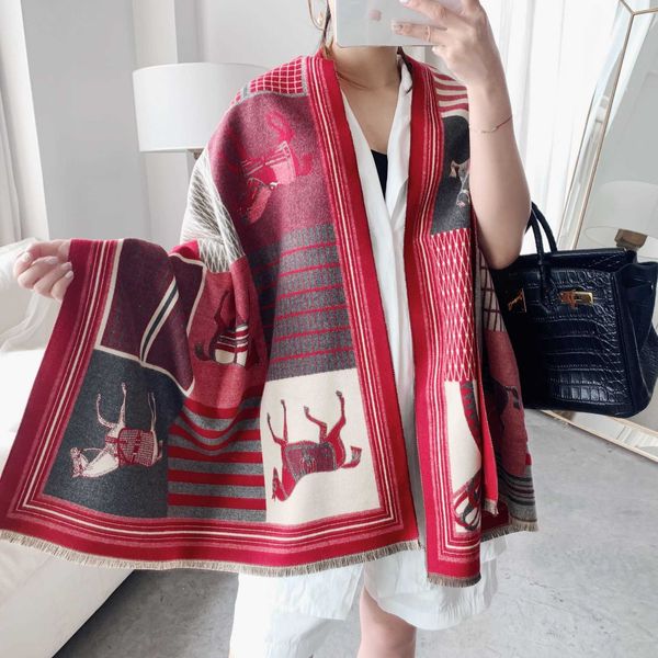 designer h home winter scarves for sale autumn and versatile long thickened scarf women's korean edition simple warm imitation cashmere, Blue;gray
designer h home winter scarves for sale autumn and versatile long thickened scarf women's korean edition simple warm imitation cashmere, Blue;gray