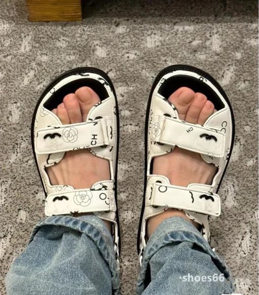 fashion new magic tape beach sandals for woman shoes fendl multicolor summer holiday double vacation sandal cd real leather slippers quilted, Black
fashion new magic tape beach sandals for woman shoes fendl multicolor summer holiday double vacation sandal cd real leather slippers quilted, Black