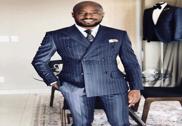 navy pinstripe men suits peaked lapel double breasted prom suits blazer jacket men tuxedos groom wedding suits 2 piece coatpant5418958, Black;gray
navy pinstripe men suits peaked lapel double breasted prom suits blazer jacket men tuxedos groom wedding suits 2 piece coatpant5418958, Black;gray