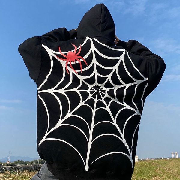 men's hoodies sweatshirts y2k spider web graphic hoodies men gothic harajuku fashion pullovers loose high street oversized hoodie hip h, Black
men's hoodies sweatshirts y2k spider web graphic hoodies men gothic harajuku fashion pullovers loose high street oversized hoodie hip h, Black