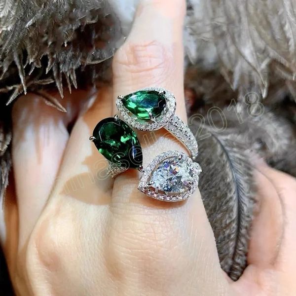 luxury fashion emerald green cubic zirconia rings for women wedding engagement jewelry cocktail party band rings, Silver
luxury fashion emerald green cubic zirconia rings for women wedding engagement jewelry cocktail party band rings, Silver