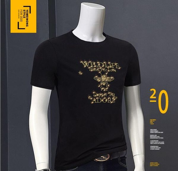 european station printed half-sleeved t-shirt men's summer 2022 new men's short-sleeved t-shirt tide brand trendy clothes, White;black
european station printed half-sleeved t-shirt men's summer 2022 new men's short-sleeved t-shirt tide brand trendy clothes, White;black