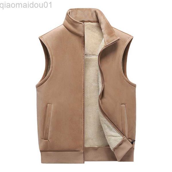 men's jackets winter fleece vest men plus velvet vest sleeveless coat solid color waistcoat thick warm soft fashion vest male plus size, Black;brown
men's jackets winter fleece vest men plus velvet vest sleeveless coat solid color waistcoat thick warm soft fashion vest male plus size, Black;brown
