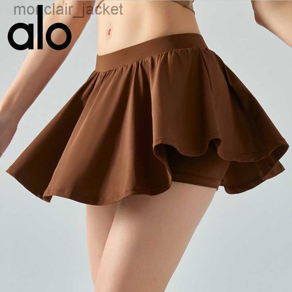 desginer alo yoga bra tennis skirt anti light fake two piece sports shorts women's loose relaxed fitness pants, Black
desginer alo yoga bra tennis skirt anti light fake two piece sports shorts women's loose relaxed fitness pants, Black