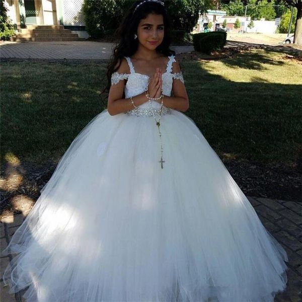 new puffy flower girl dresses for weddings lace applique beads sleeveless tulle girls pageant dress kids baby children commu2172, White;blue
new puffy flower girl dresses for weddings lace applique beads sleeveless tulle girls pageant dress kids baby children commu2172, White;blue
