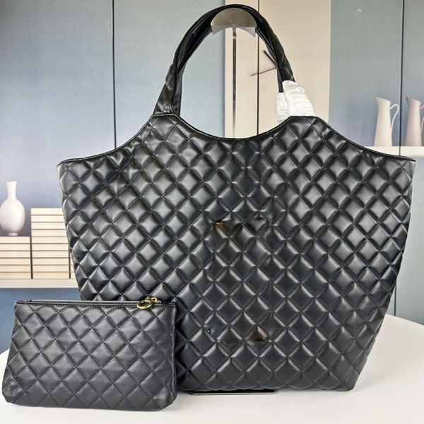 icare maxi shopping bag quilted leather tote bags wallet women handbag purse 2pcs set denim large shoulder bags fashion metal letter
icare maxi shopping bag quilted leather tote bags wallet women handbag purse 2pcs set denim large shoulder bags fashion metal letter