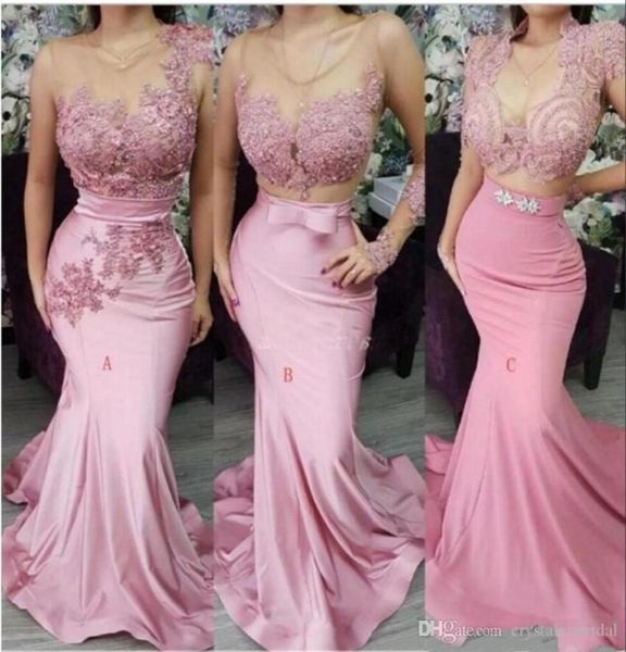african mermaid bridesmaid dresses 2020 new pink three types sweep train long country garden wedding guest gowns maid of honor dre8502444, White;pink
african mermaid bridesmaid dresses 2020 new pink three types sweep train long country garden wedding guest gowns maid of honor dre8502444, White;pink
