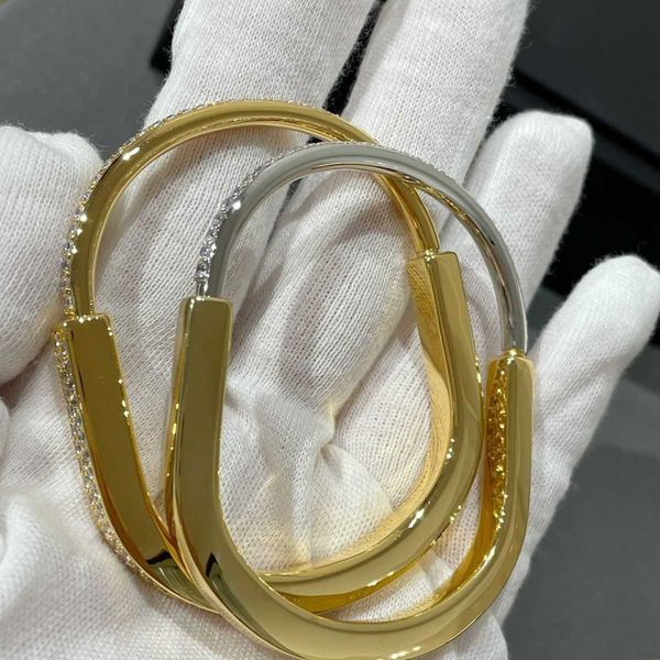 designer tiffay lock series 18k rose gold full diamond half diamond bracelet for lovers smooth face bracelet celebrities in the same style w, Black
designer tiffay lock series 18k rose gold full diamond half diamond bracelet for lovers smooth face bracelet celebrities in the same style w, Black