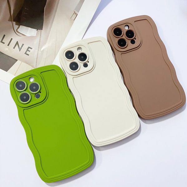 wave edge phone case suitable for 14 promax 13 solid color lace 11 soft case frosted protective case
wave edge phone case suitable for 14 promax 13 solid color lace 11 soft case frosted protective case
