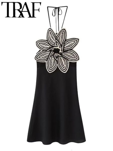 basic casual dresses traf embroidery 2023 summer floral knitted women halter dress sleeveless backless female mini black thin y2k 230720, Black;gray
basic casual dresses traf embroidery 2023 summer floral knitted women halter dress sleeveless backless female mini black thin y2k 230720, Black;gray