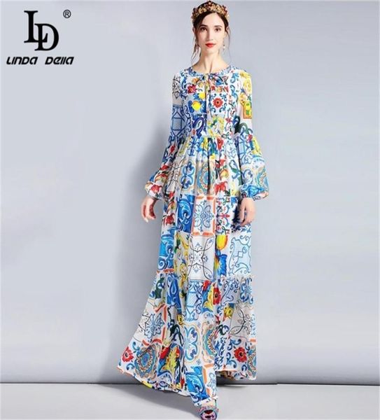 ld linda della fashion designer maxi dress 5xl plus size women s long sleeve boho colorful flower print casual long dress lj2008184130765, Black;gray
ld linda della fashion designer maxi dress 5xl plus size women s long sleeve boho colorful flower print casual long dress lj2008184130765, Black;gray