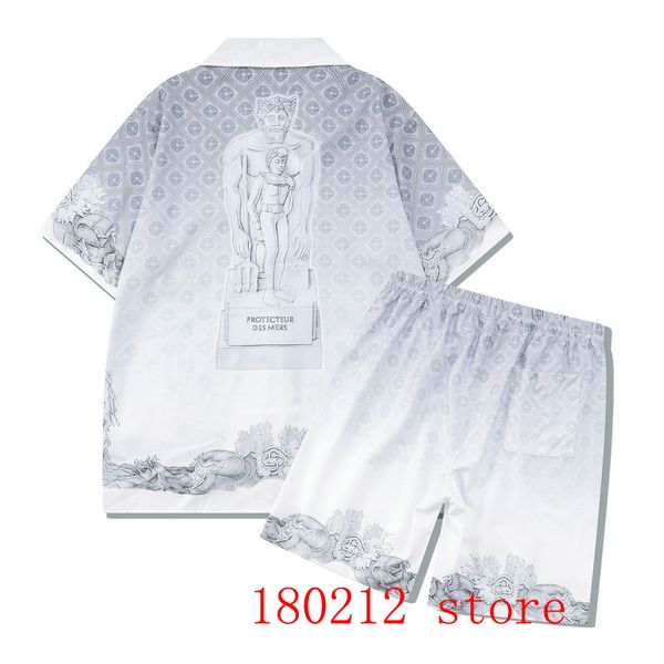 men s tracksuits thin fabric gray casablanca plaster portrait print short set men women hawaii beach suit summer 230721
men s tracksuits thin fabric gray casablanca plaster portrait print short set men women hawaii beach suit summer 230721