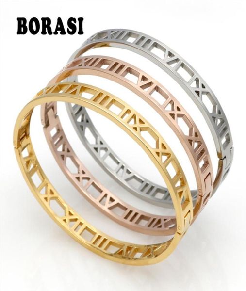 whole delicate hollow roman numeral bracelets bangles titanium steel bangle fine jewelry for women jewelry pulseiras qua3547115, Black
whole delicate hollow roman numeral bracelets bangles titanium steel bangle fine jewelry for women jewelry pulseiras qua3547115, Black