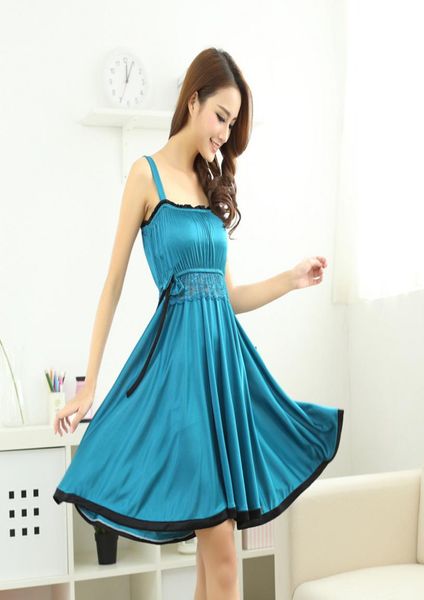 whole solid chiffon nightgown temperament silk nightdress women pijama summer lace temptation princess sl6849873, Black;red
whole solid chiffon nightgown temperament silk nightdress women pijama summer lace temptation princess sl6849873, Black;red