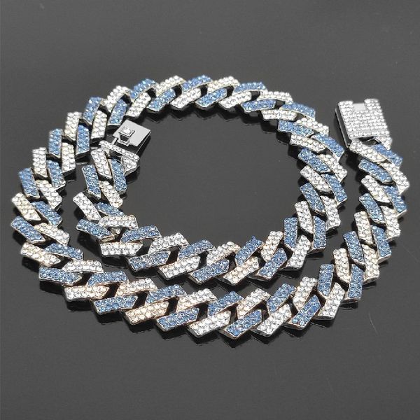 hip hop blue diamond cuban chain necklaces fashion classic men western cd necklace silver chain designer jewlery iced out pendant luxury nec, Golden;silver
hip hop blue diamond cuban chain necklaces fashion classic men western cd necklace silver chain designer jewlery iced out pendant luxury nec, Golden;silver