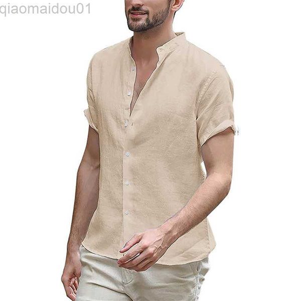 men's casual shirts summer casual loose cotton linen shirts mens short sleeve button cardigan solid fashion clothing men turn-down col, White;black
men's casual shirts summer casual loose cotton linen shirts mens short sleeve button cardigan solid fashion clothing men turn-down col, White;black