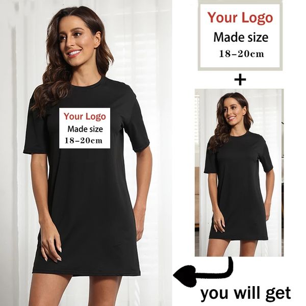 basic casual dresses diy dresses for women print your like po or your own design custom t shirt dress short sleeve summer clothes streetwear, Black;gray
basic casual dresses diy dresses for women print your like po or your own design custom t shirt dress short sleeve summer clothes streetwear, Black;gray