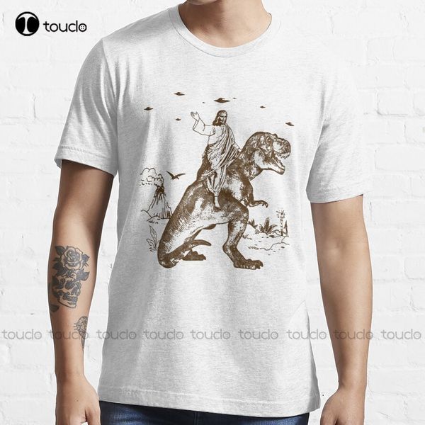 men s t shirts jesus riding a dinosaur t rex trending t shirt tshirts custom aldult teen digital printing tee shirt xs 5xl 230721, White;black
men s t shirts jesus riding a dinosaur t rex trending t shirt tshirts custom aldult teen digital printing tee shirt xs 5xl 230721, White;black