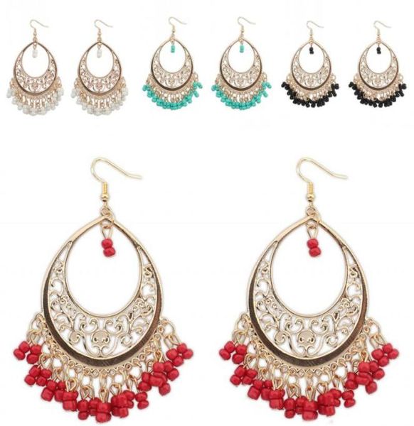 women039s earrings ladies039 bohemian ethnic style hollow beaded tassel earrings western style creative metal water drops sh8122150, Silver
women039s earrings ladies039 bohemian ethnic style hollow beaded tassel earrings western style creative metal water drops sh8122150, Silver