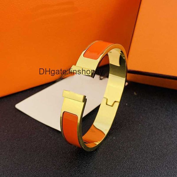 designer h design bracelet titanium steel letter h enamel bracelet female european and american fashion trend bracelet new stainless jewelry, Black
designer h design bracelet titanium steel letter h enamel bracelet female european and american fashion trend bracelet new stainless jewelry, Black