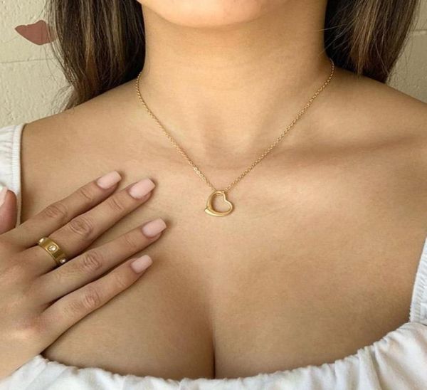 pendant necklaces hollow heart choker pendants for women stainless steel gold cute shape charm necklace jewelry gift bijoux femme5829058, Silver
pendant necklaces hollow heart choker pendants for women stainless steel gold cute shape charm necklace jewelry gift bijoux femme5829058, Silver