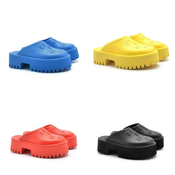 with box luxurious designer sandals white platform sandals perforated g slip-on slipper slides rubber sandles mules comfort bottom sandalias, Black
with box luxurious designer sandals white platform sandals perforated g slip-on slipper slides rubber sandles mules comfort bottom sandalias, Black