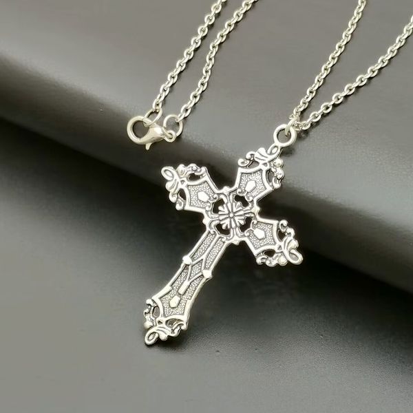 15pc gothic cross necklace for men women halloween christmas new year goth jewelry gift t-02, Silver
15pc gothic cross necklace for men women halloween christmas new year goth jewelry gift t-02, Silver