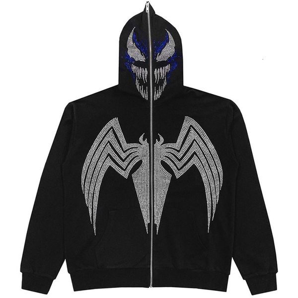 women's hoodies sweatshirts y2k clothes spider print hoodies oversized women autumn goth harajuku grunge sweatshirt men zip up hooded s, Black
women's hoodies sweatshirts y2k clothes spider print hoodies oversized women autumn goth harajuku grunge sweatshirt men zip up hooded s, Black